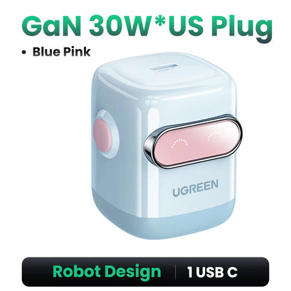 UGREEN 65W 30W GaN Charger US Plug Fast Charger for iPhone